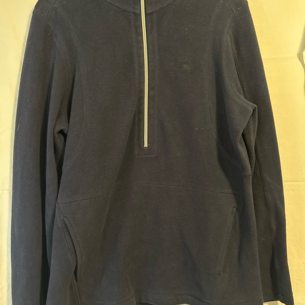 Tommy Bahama Navy Half-Zip Pullover